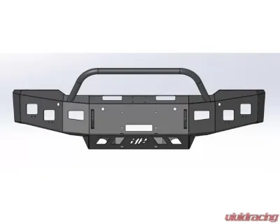 Hammerhead Armor Silverado 1500 Front Winch Bumper Winch Front Prerunner For 19-20 Silverado 1500 - 600-56-0981
