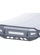 Hammerhead Armor Low Profile Flush Mount Front Black Bumper (Non-Winch) Chevrolet Silverado 2500 | 3500 2020+                                     - 600-56-0982 - Image 2
