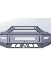 Hammerhead Armor Low Profile Formed Guard Front Bumper (Non-Winch) Chevrolet Silverado 2500 | 3500 2020+                                     - 600-56-0983 - Image 3
