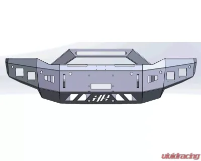 Hammerhead Armor Front Winch Bumper with Sheet Metal Prerunner Ram 2500-5500 2019+ - 600-56-0989
