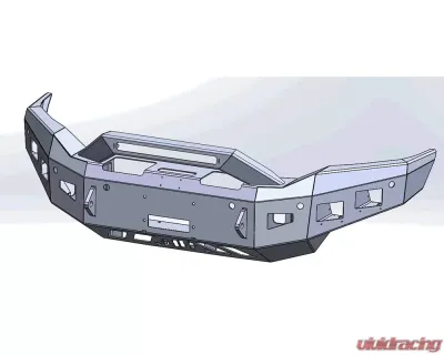 Hammerhead Armor Front Winch Bumper with Sheet Metal Prerunner Ram 2500-5500 2019+ - 600-56-0989