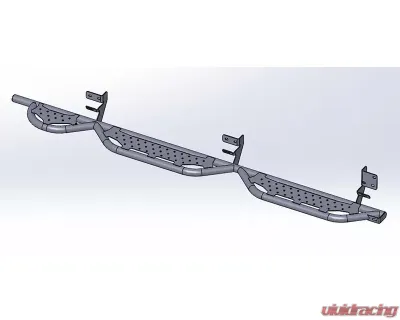 Hammerhead Armor 6 Foot 4 Inches Bed Running Boards with Bed Step Ram 2500 | 3500 2019+ - 600-56-0991