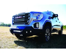 Hammerhead Armor Black Front Low Profile Non Winch Bumper GMC Sierra 1500 2019-2021