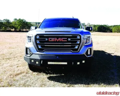 Hammerhead Armor Black Front Low Profile Non Winch Bumper GMC Sierra 1500 2019-2021 - 600-56-0998