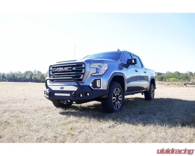 Hammerhead Armor Black Front Low Profile Prerunner Non Winch Bumper GMC Sierra 1500 2019-2021 - 600-56-0999