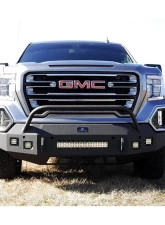 Hammerhead Armor Black Front Low Profile Prerunner Non Winch Bumper GMC Sierra 1500 2019-2021                                     - 600-56-0999 - Image 3