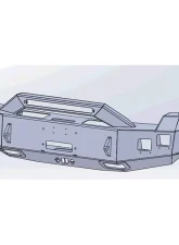 Hammerhead Armor Front Winch Bumper with Prerunner Chevolet Silverado 2500 | 3500 2007-2010                                     - 600-56-1001 - Image 2