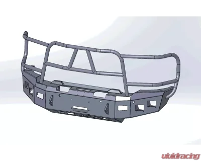 Hammerhead Armor Front Winch Full Brush Guard GMC Sierra 2500 | 3500 2020+ - 600-56-1008