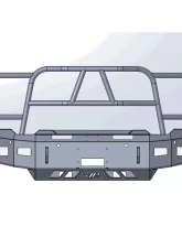 Hammerhead Armor Front Winch Full Brush Guard GMC Sierra 2500 | 3500 2020+                                     - 600-56-1008 - Image 2