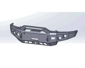 Hammerhead Armor Front Winch Bumper Pre Runner RAM 1500 2019-2022