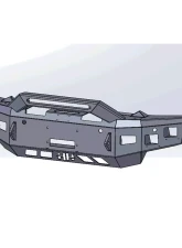 Hammerhead Armor Front Winch Bumper Pre Runner RAM 1500 2019-2022                                     - 600-56-1010 - Image 3