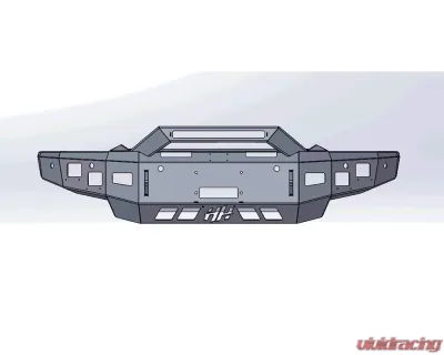 Hammerhead Armor Front Winch Bumper Pre Runner RAM 1500 2019-2022 - 600-56-1010