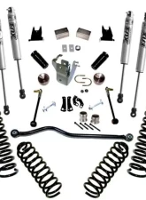 Superlift 4" Lift Kit - 07-18 Wrangler JK - 2-door - w/ FOX Shocks Jeep Wrangler 2007-2017                                     - K927F - Image 4