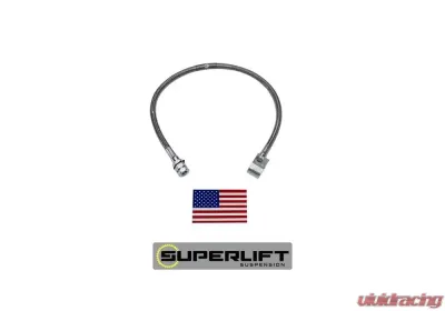 Superlift Bulletproof Brake Hose - Rear - 80-96 F-150/Bronco w/ 4-6" Lift Ford 1980-1996 - 91330