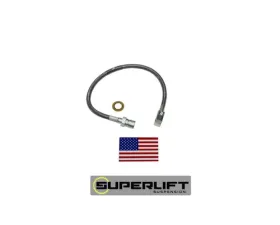Superlift Bulletproof Brake Hose - Rear - 71-87 GM PU 71-91 Blzr/Jmy/Sub w/ 4-6