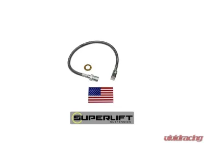 Superlift Bulletproof Brake Hose - Rear - 71-87 GM PU 71-91 Blzr/Jmy/Sub w/ 4-6" Lift - 91335