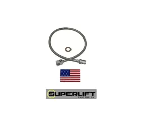 Superlift Bulletproof Brake Hose - Rear - 73-87 GM PU 73-91 Blzr/Jmy/Sub w/ 8-12