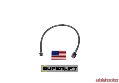 Superlift Bulletproof Brake Hose - Rear - 77-86 Jeep CJ w/ 2-4" Lift Jeep - 91405