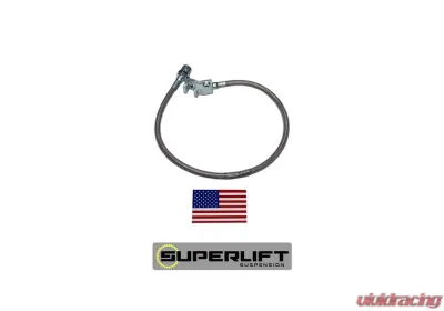 Superlift Bulletproof Brake Hose - Rear - 99-10 F-250/F350 w/ 4-10" Lift Ford - 91515