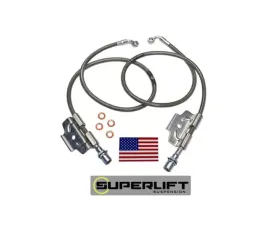 Superlift Bullet Proof Brake Hose - Front - 03-13 Ram 2500/3500 w/ 4-6
