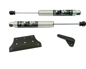 Superlift Dual Steering Stabilizer Kit - Fox 2.0 Cylinders - 00-04 F-250/F-350 4WD Ford 2000-2004