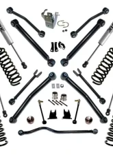 Superlift 4" Lift Kit - 07-18 Wrangler JK - 4-door - w/ Reflex Ctrl Arms & FOX Shocks Jeep Wrangler 2007-2017                                     - K997F - Image 6