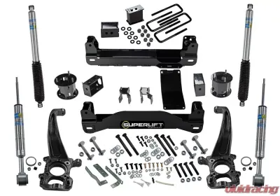 Superlift 4.5" Lift Kit - 04-08 F-150 4WD - w/ Bilstein Rear Shocks Ford F-150 2004-2008 - K173B