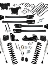 Superlift 4" Lift Kit w/ FOX Shocks - 05-07 F250/350 4WD Diesel w/ 4-Link Arms Ford 2005-2007                                     - K230F - Image 2