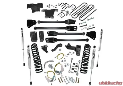 Superlift 6" Lift Kit w/ FOX Shocks - 08-10 F250/350 4WD Diesel w/ 4-Link Arms Ford 2008-2010 - K234F