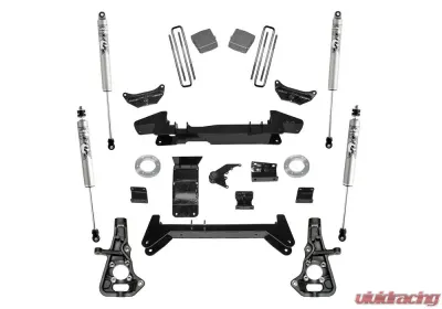 Superlift 6" Lift Kit w/ FOX Shocks - 01-10 Silv/Sierra 2500HD/3500HD 4WD - Knuckle Kit - K860F