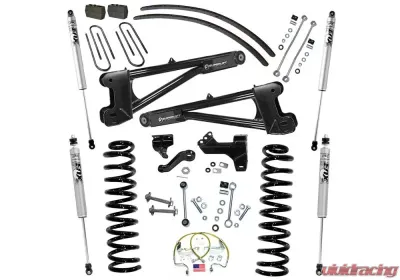 Superlift 6" Lift Kit w/ FOX Shocks - 08-10 F250/350 4WD Diesel w/ Replacement Radius Arms Ford 2008-2010 - K983F