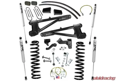 Superlift 8" Lift Kit w/ FOX Shocks - 08-10 F250/350 4WD Diesel w/ Radius Arms Ford 2008-2010 - K985F