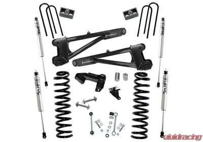 Superlift 4" Lift Kit w/ FOX Shocks - 11-16 F250/350 4WD Diesel w/ Replacement Radius Arms Ford 2011-2016 - K987F
