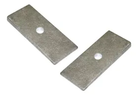 Superlift Axle Shims - Aluminum - 3 Degree - Over Axle - Pair