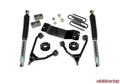 Superlift 3.5"Upper CtrlArmKit-14-18(19OldBody)GM1500 4WDwOE Al or SS CtrlArms wBilRrShks - 3600B