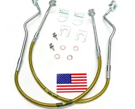 Superlift Bulletproof Brake Hose - Front - 86 Ranger/Bronco II w/ 4-6