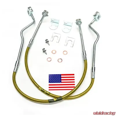 Superlift Bulletproof Brake Hose - Front - 86 Ranger/Bronco II w/ 4-6" Lift Ford 1986 - 91210