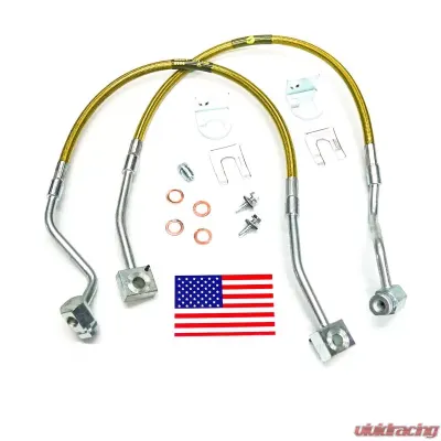 Superlift Bulletproof Brake Hose - Front - 91-94 Ranger/Explorer w/ 4-6" Lift Ford 1991-1994 - 91240