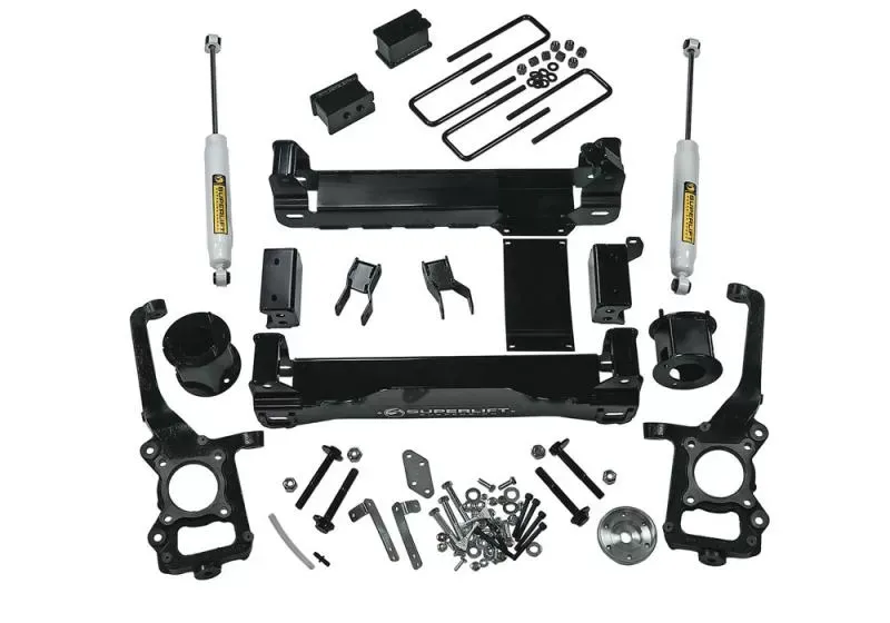 Superlift 4.5" Lift Kit - 09-14 F-150 4WD - w/ Bilstein Rear Shocks Ford - K178B