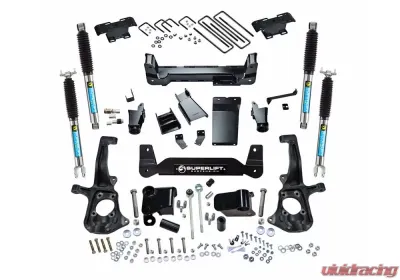 Superlift 6" Lift Kit - 11-19 Silv/Sierra 2500/3500HD 4WD - Knuckle Kit w/ Bilstein Shocks - K150B