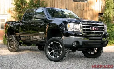 Superlift 6.5" Lift Kit - 07-13 Silverado/Sierra 1500 4WD - w/ Bilstein Rear Shocks - K162B