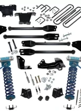 Superlift 4" Lift Kit - 05-07 F250/F350 4WD w 4-Link Conversion & King Clvrs/Shocks Ford 2005-2007                                     - K230KG - Image 2