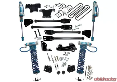 Superlift 4" Lift Kit - 05-07 F250/F350 4WD w 4-Link Conversion & King Clvrs/Shocks Ford 2005-2007 - K230KG