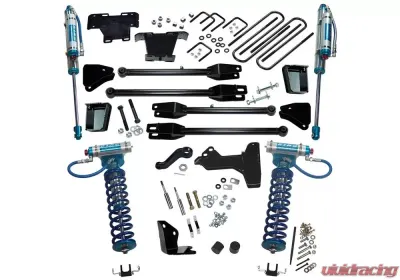 Superlift 6" Lift Kit - 05-07 F250/F350 4WD w 4-Link Conversion & King Clvrs/Shocks Ford 2005-2007 - K231KG