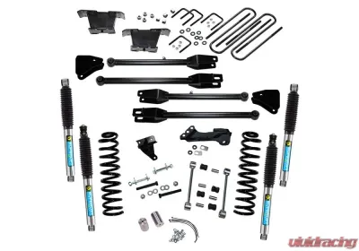 Superlift 4" Lift Kit - 08-10 F250/F350 4WD - Dsl w/ 4-Link Conversion & Bil Shocks Ford 2008-2010 - K233B
