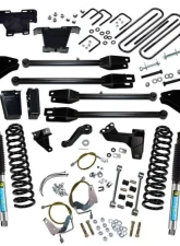 Superlift 6" Lift Kit - 08-10 F250/F350 4WD - Dsl w/ 4-Link Conversion & Bil Shocks Ford 2008-2010                                     - K234B - Image 2