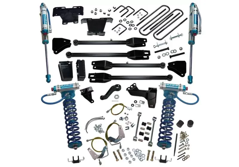 Superlift 6" Lift Kit - 08-10 F250/F350 4WD w/ 4-Link Conversion & King Clvrs/Shocks Ford 2008-2010 - K234KG