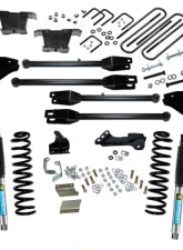 Superlift 4" Lift Kit - 11-16 F250/F350 4WD - Dsl w/ 4-Link Conversion & Bil Shocks Ford 2011-2016                                     - K236B - Image 2