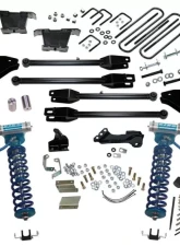 Superlift 4" Lift Kit - 11-16 F250/F350 4WD w/ 4-Link Conversion & King Clvrs/Shocks Ford 2011-2016                                     - K236KG - Image 2