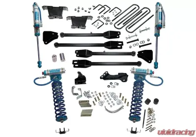 Superlift 4" Lift Kit - 11-16 F250/F350 4WD w/ 4-Link Conversion & King Clvrs/Shocks Ford 2011-2016 - K236KG